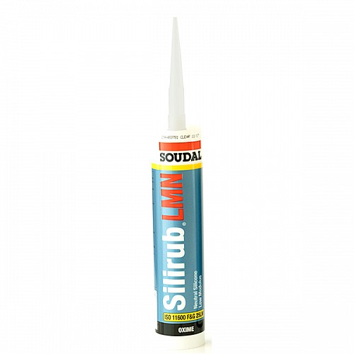 Soudal Silicone Sealant Low Modulus Neutral Cure Clear